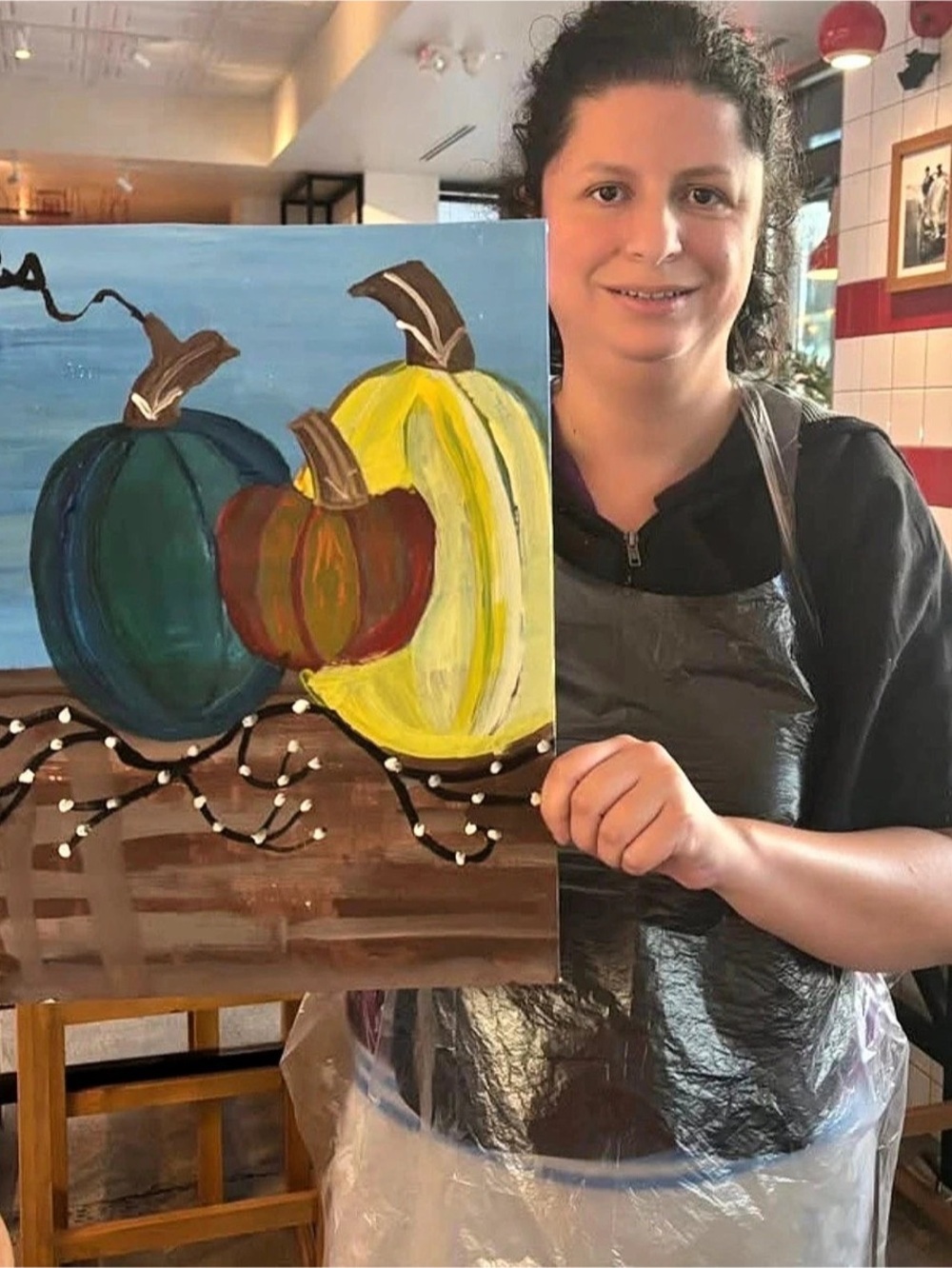 Pumpkin Still Life Painting
